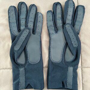 Navy Blue IsoToner Driving Gloves Nylon Spandex